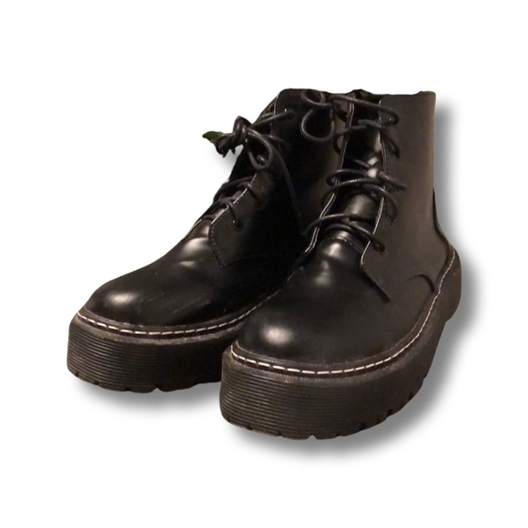 Doc Martin Style Boots - Picture 2 of 10